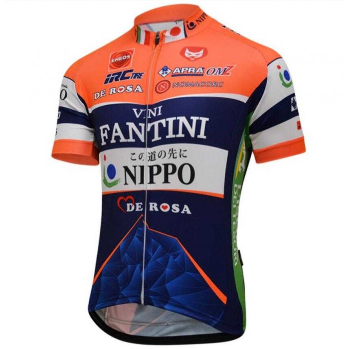 2016 Fantini Nippo Wielershirt Met Korte Mouwen 2 2016 Fantini Nippo Wielershirt Met Korte Mouwen 2